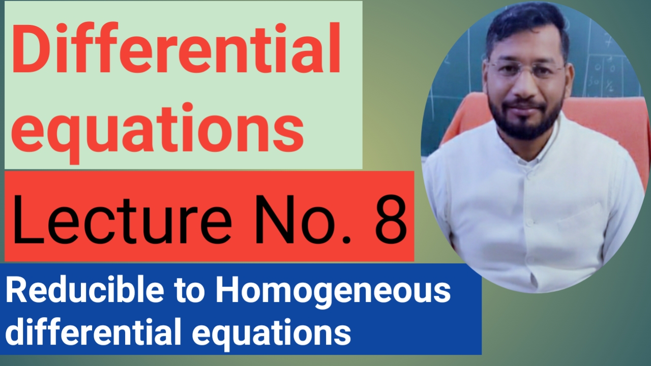 Reducible Homogeneous differential equations